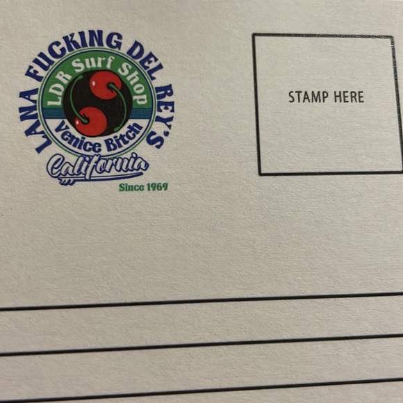 Lana Del Rey postcard 🍒 - Picture 4 of 6